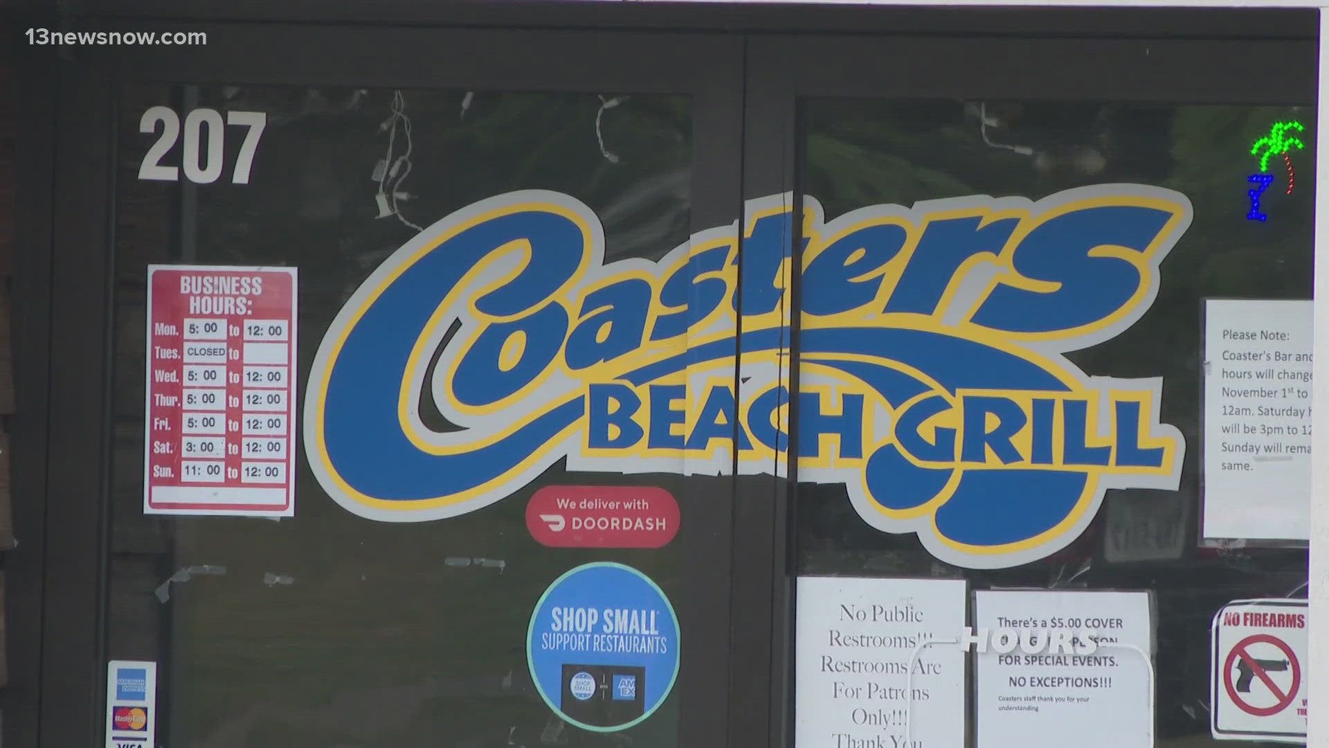 . Hampton Police say someone shot an employee of Coasters Beach Grill just before midnight.