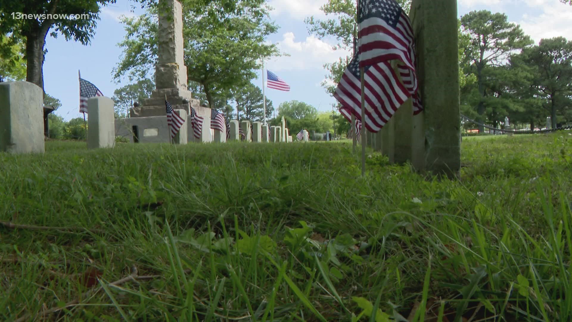 Residents across the Tidewater region want to remember the sacrifices of soldiers to maintain our freedom.