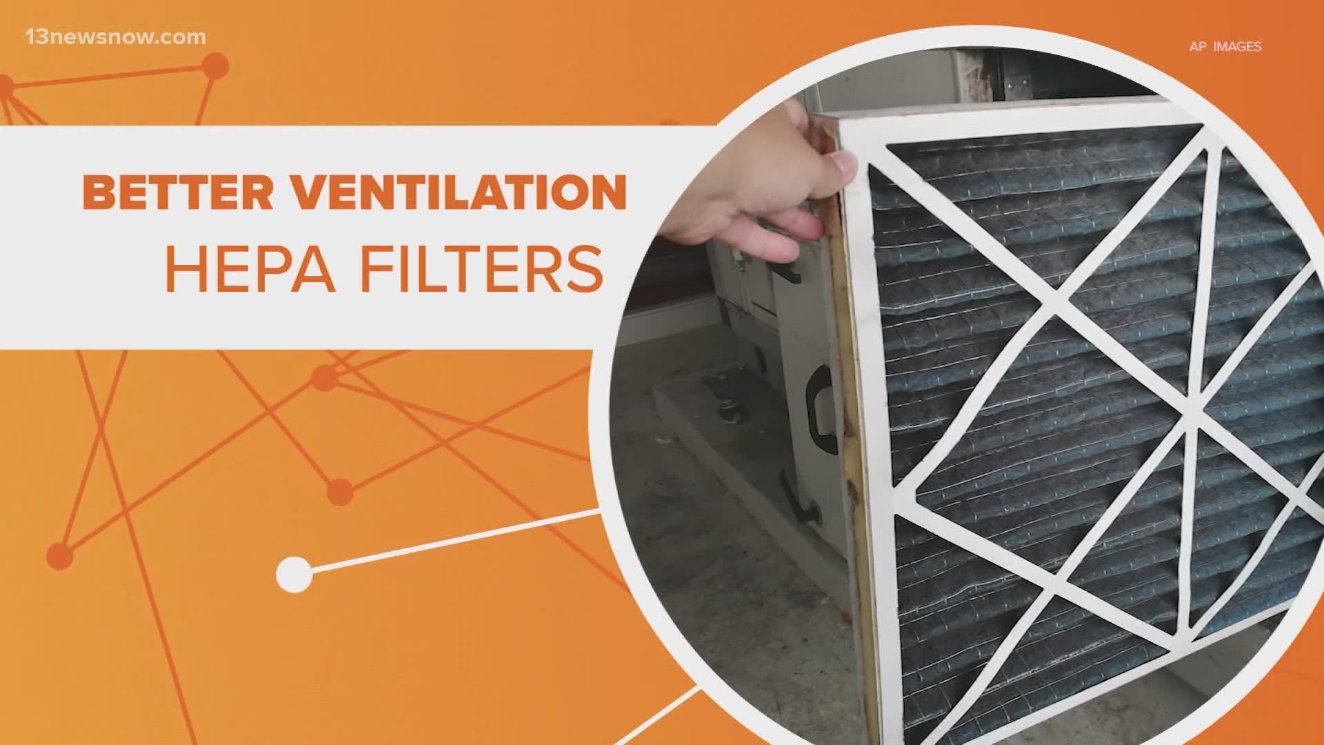 If your home or office can't handle the high-grade HEPA filters, you can filter air by opening a window.