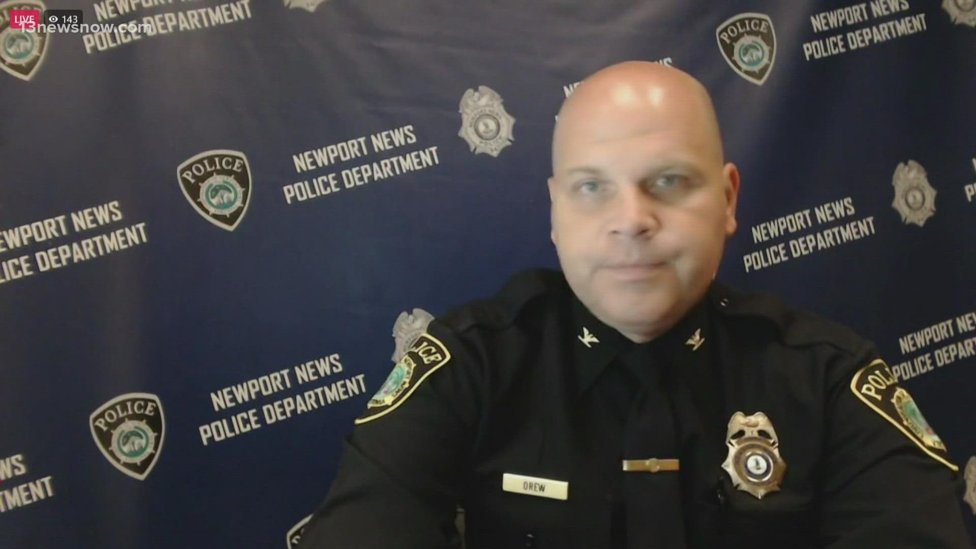 Chief Steve Drew said his heart goes out to the people who were hurt. The suspect is a 15-year-old student there, who Drew said knew the two students who were shot.