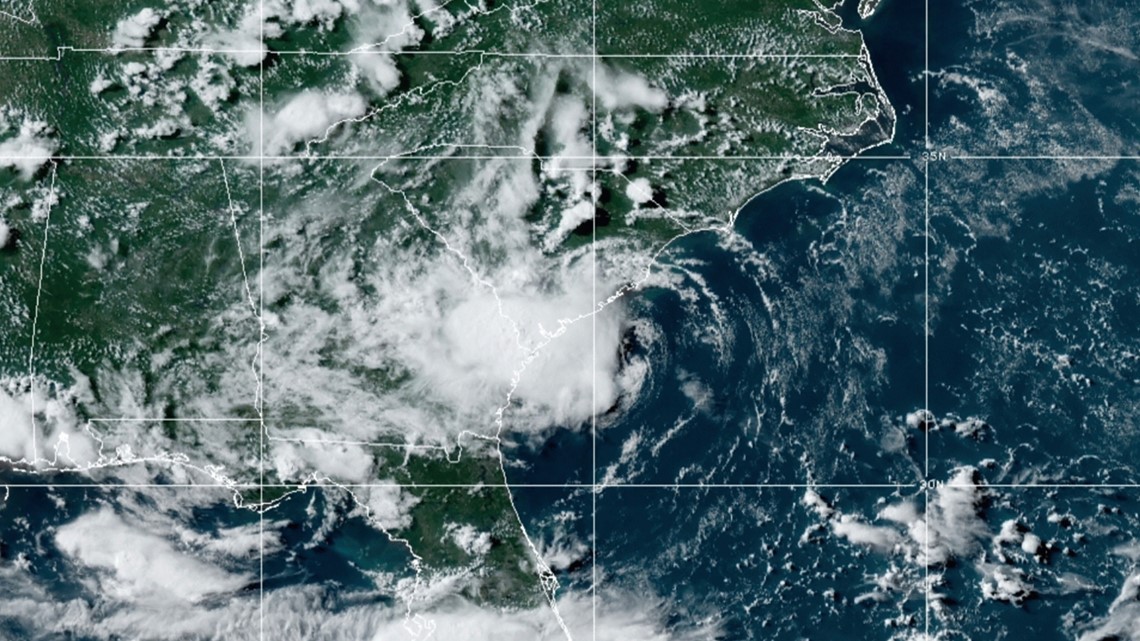 Tropical Storm Danny makes South Carolina coastal landfall - The Coastland  Times