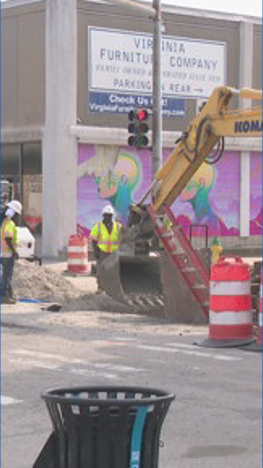 Neon streetscape project advances, but construction continues to ...