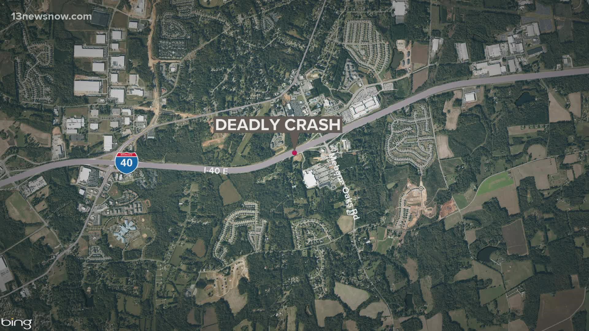 A spokesperson for the North Carolina State Highway Patrol identified the man as 43-year-old Imani Sekou Gregory of Virginia Beach.