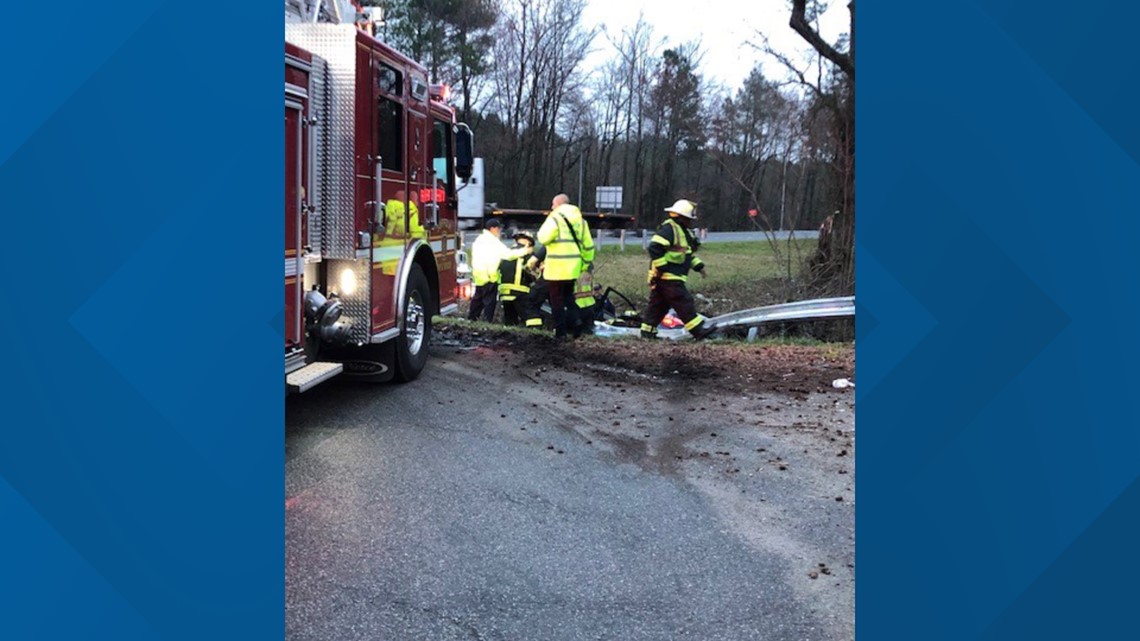 Two separate accidents cause closures on Route 58 in Suffolk