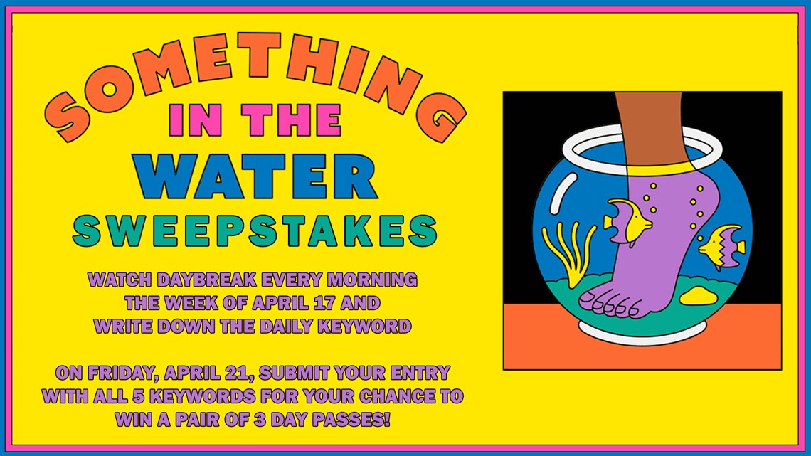 RULES Something in the Water 2023 Sweepstakes