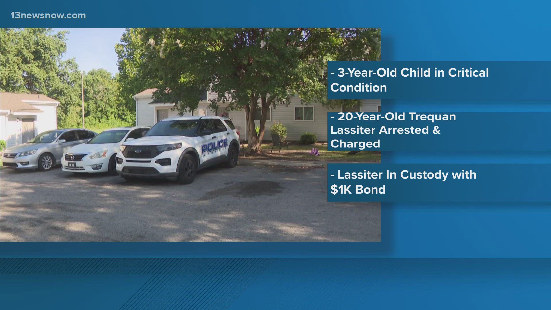 3-year-old in critical condition after North Carolina shooting; man ...