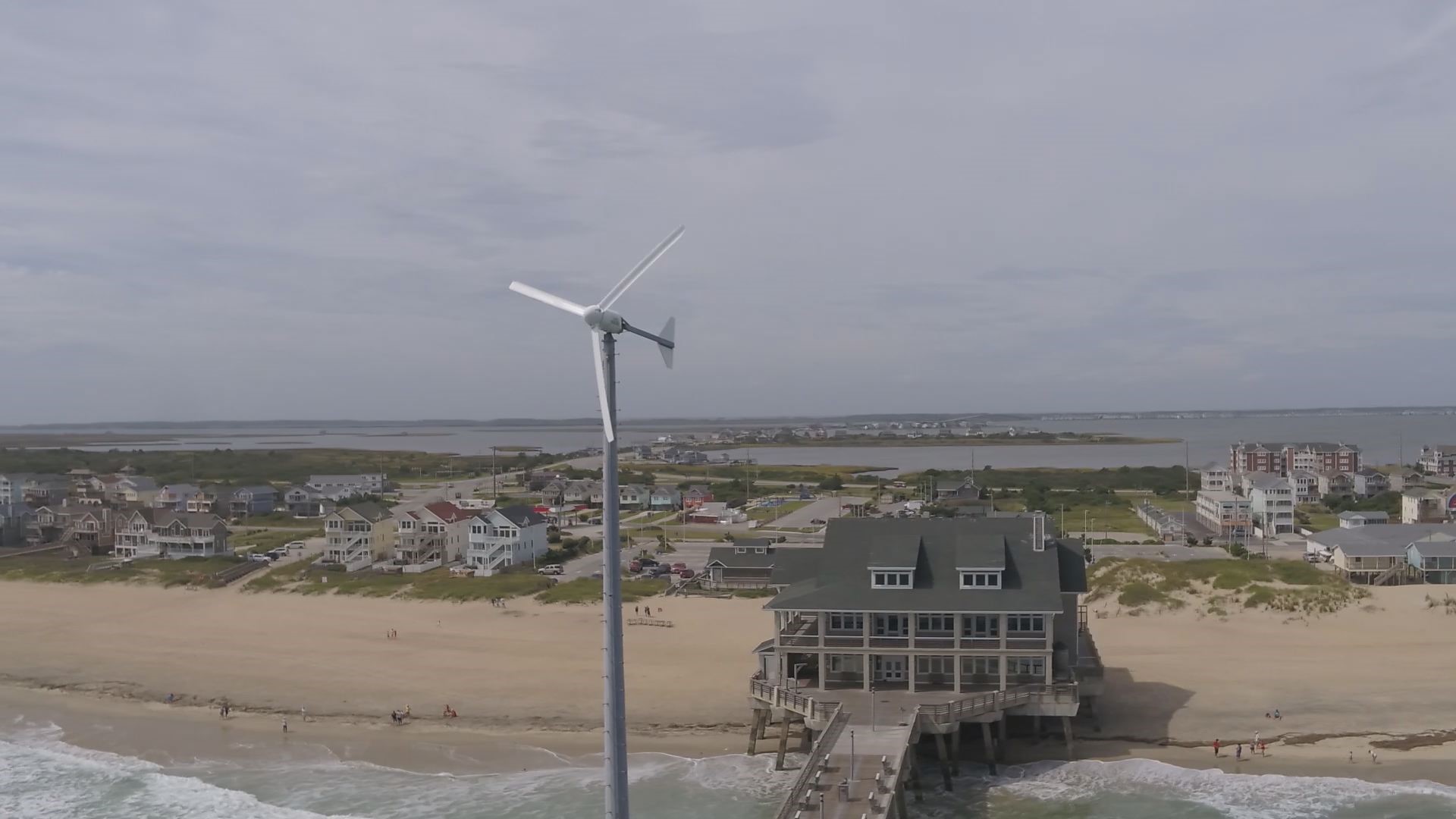 A look at the weather conditions in Nags Head, North Carolina as Hurricane Dorian moves closer to the Outer Banks. Video courtesy Andy Pierrotti, 11Alive
