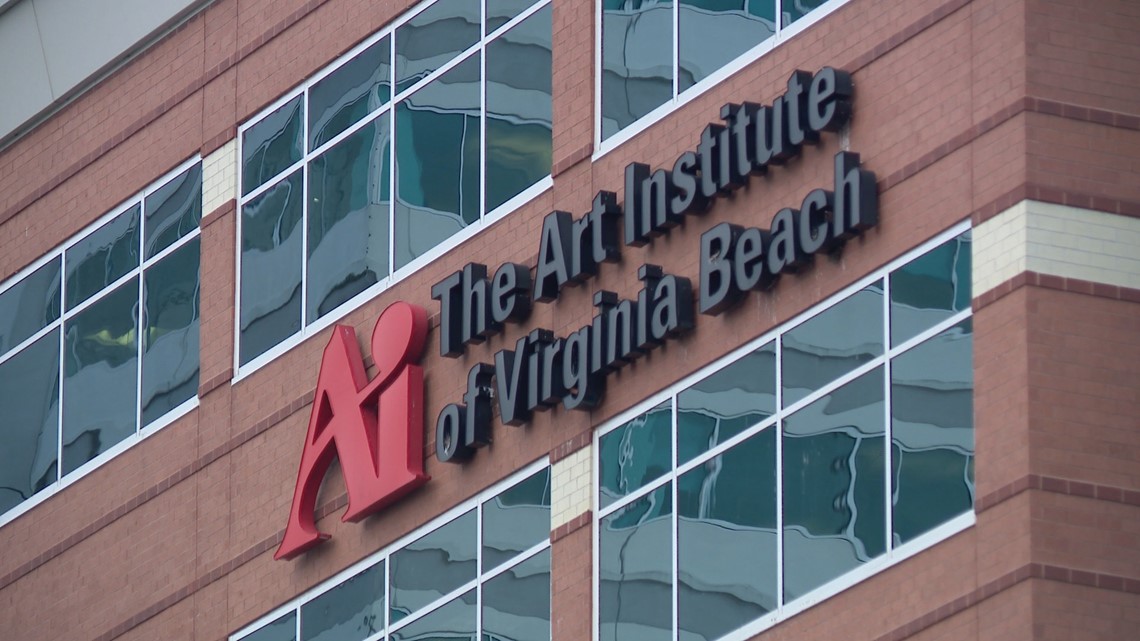 Students deal with fallout when Art Institute of Va. Beach closes