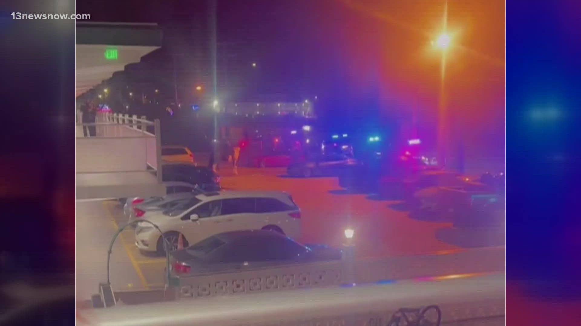 Police are investigating a shooting near the Virginia Beach Oceanfront that left one person injured.