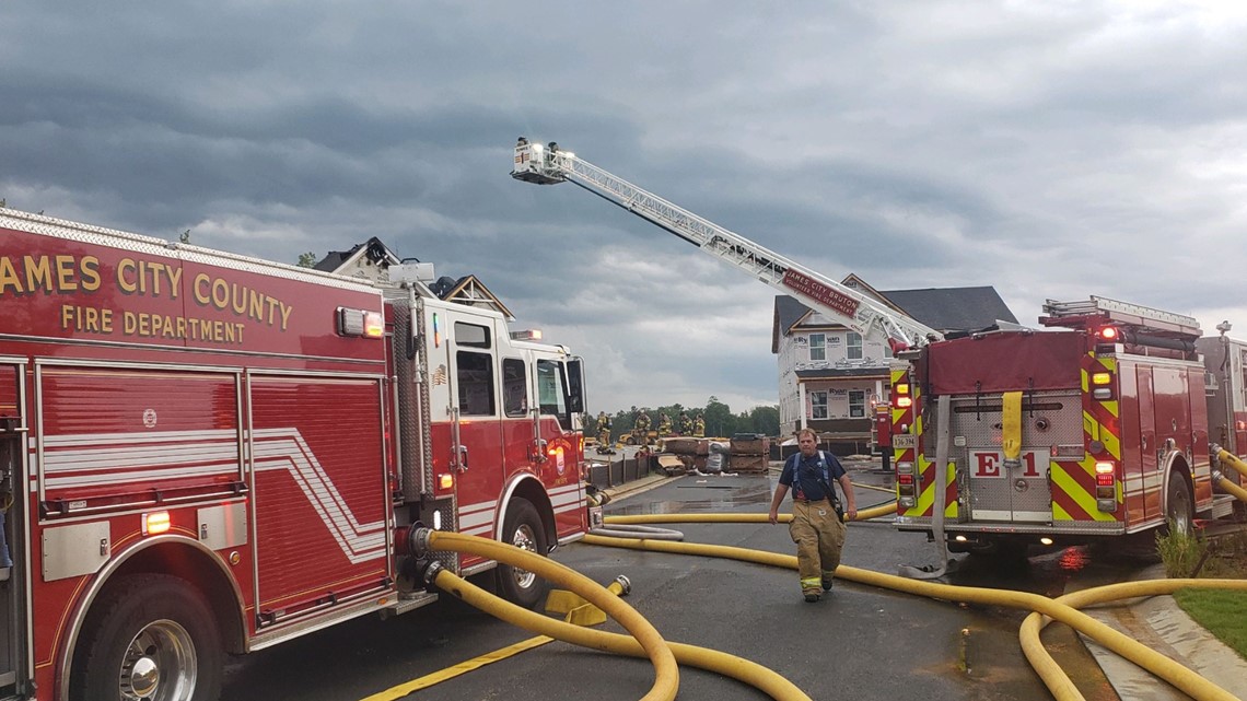 Multiple crews respond to two house fires in James City County ...