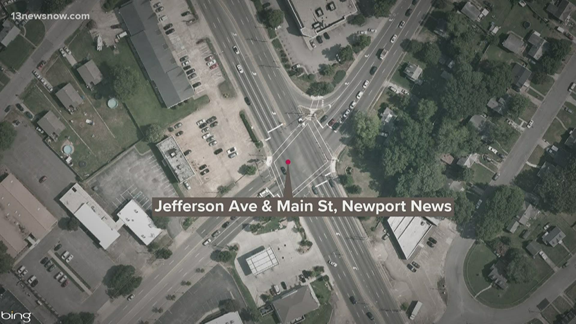 The fatal wreck happened at the intersection of Jefferson Avenue and Main Street.