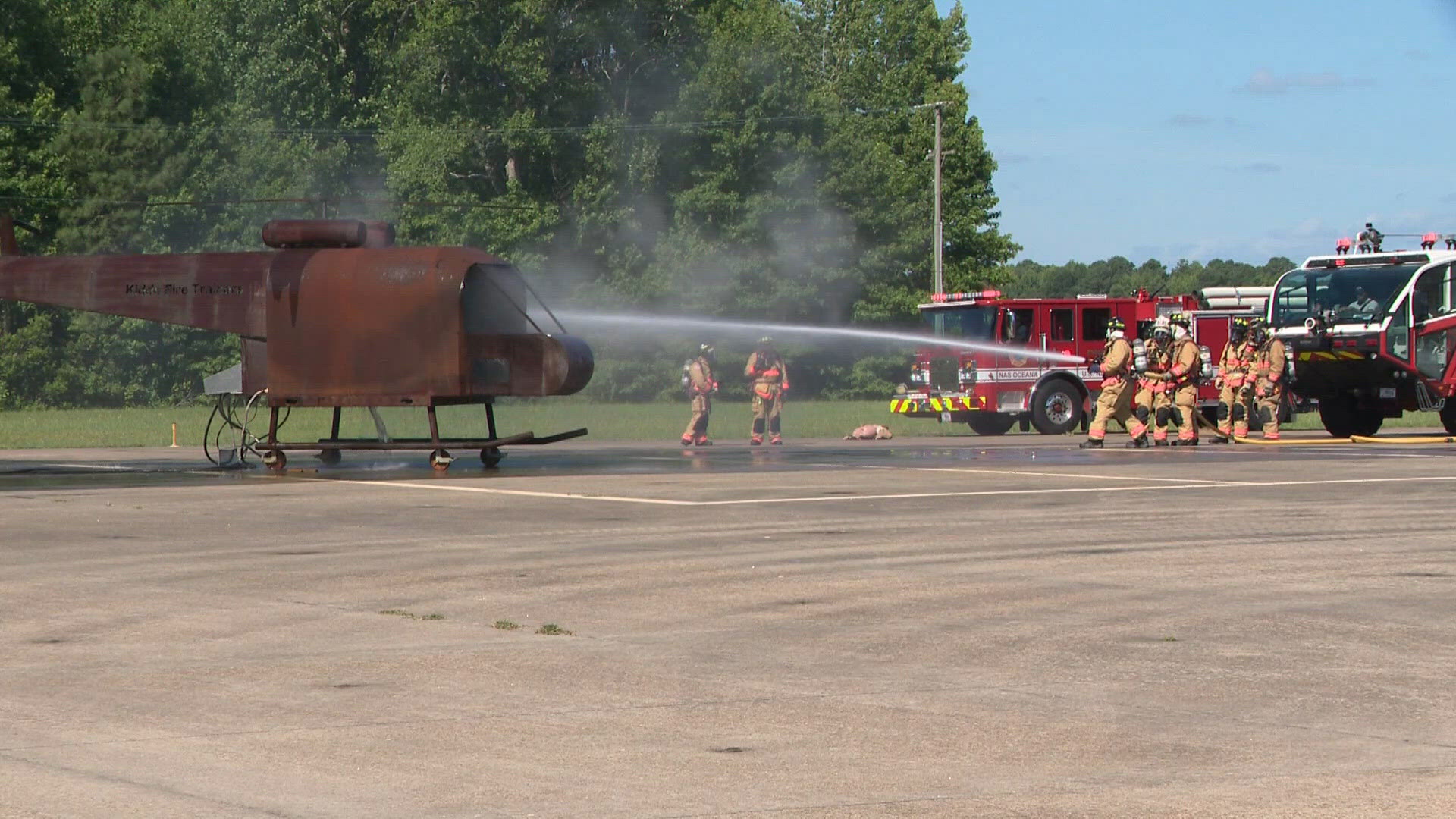 Naval Air Station Oceana hosts large-scale emergency response training ...