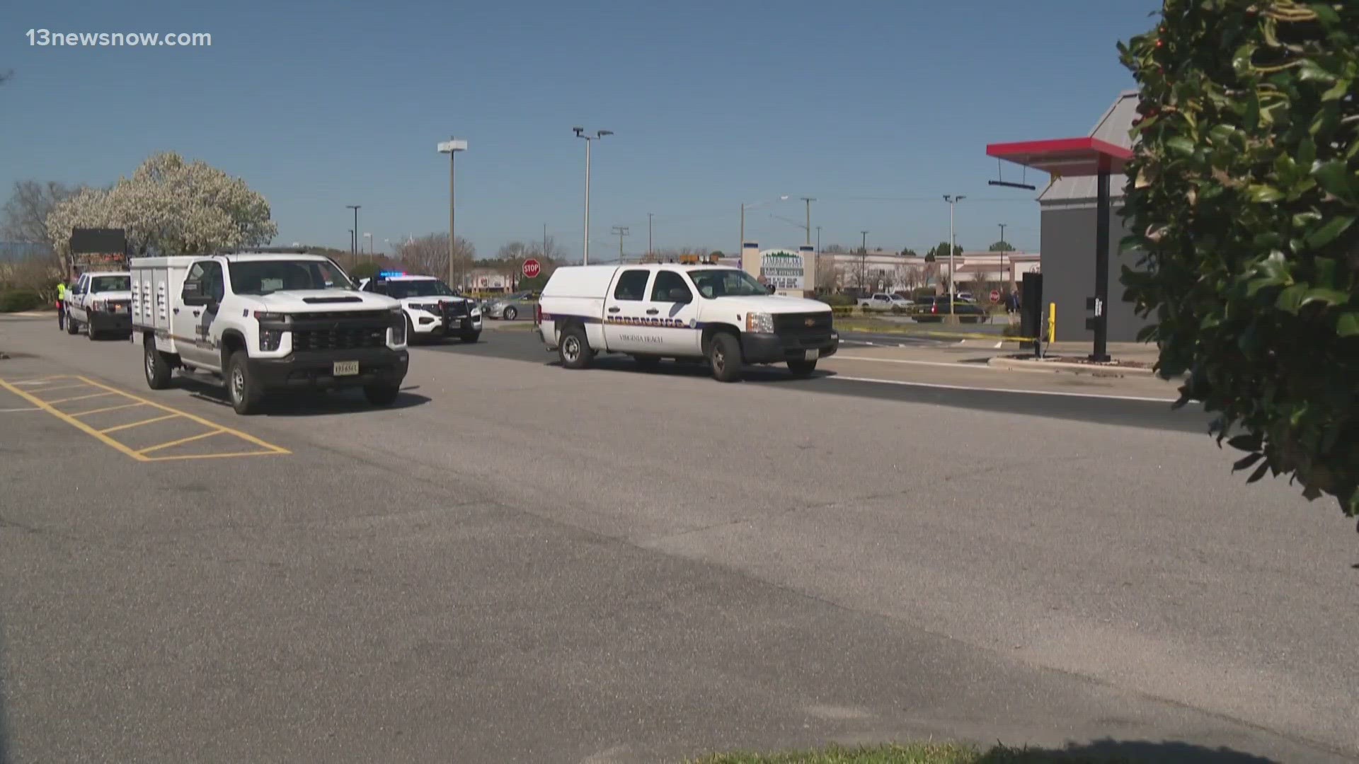 The shooting happened on Holland Road near the Hardee's on March 7.