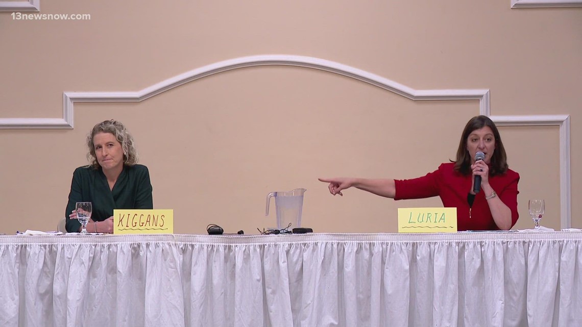 Luria, Kiggans face off in second heated debate - Vimarsana News
