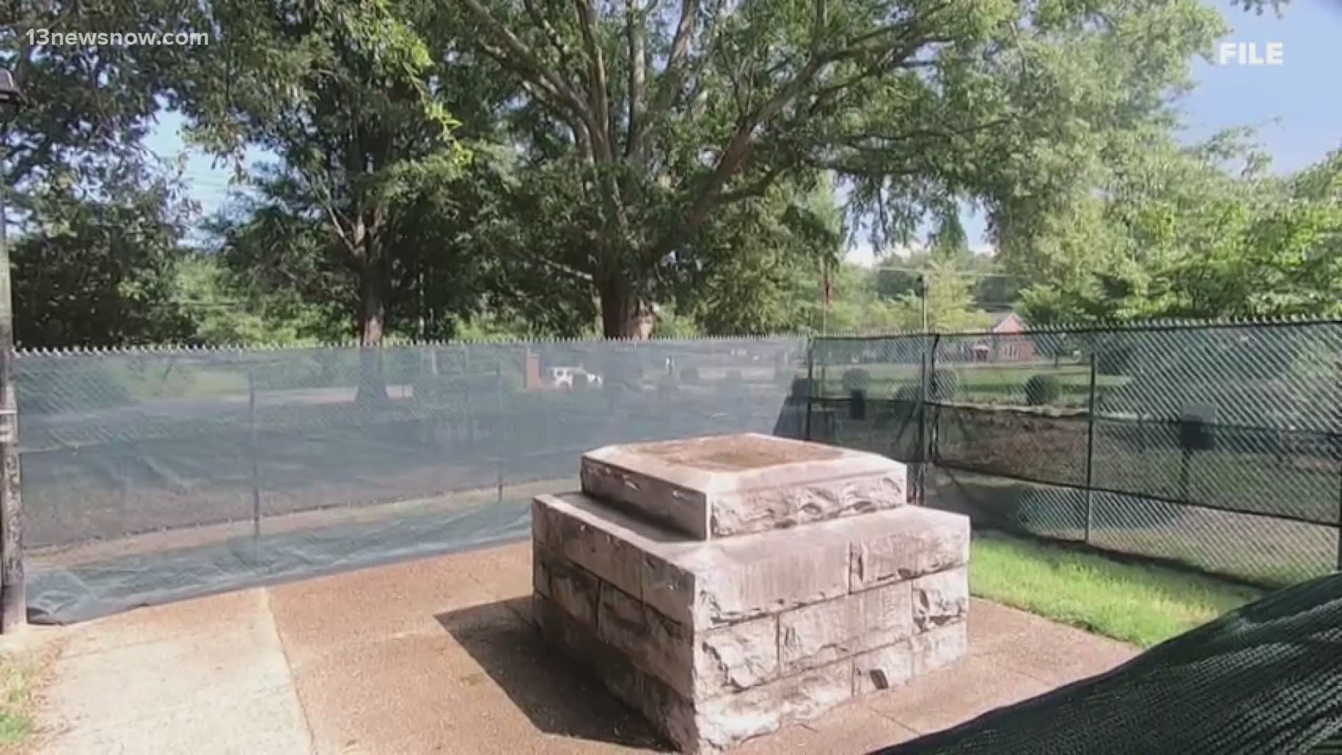 The Princess Anne County Confederate monument still sits in storage, but city leaders are trying to decide where to relocate it. 13News Now Evan Watson has more.