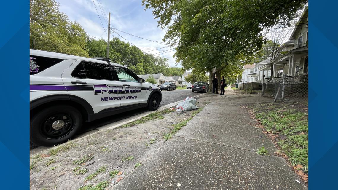 Newport News Police Chief Walks Neighborhood After Fatal Shooting 7389