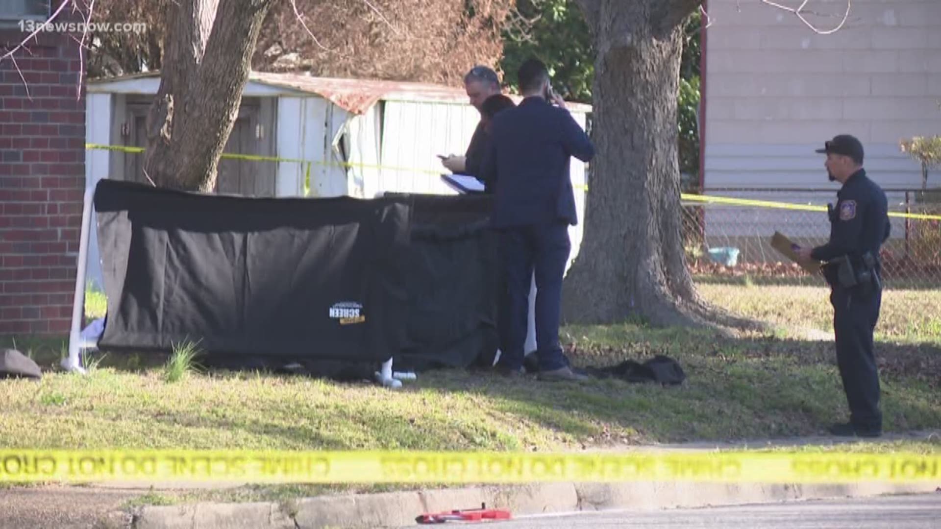 Police are currently conducting a death investigation on Manchester Drive in Hampton on Wednesday morning.