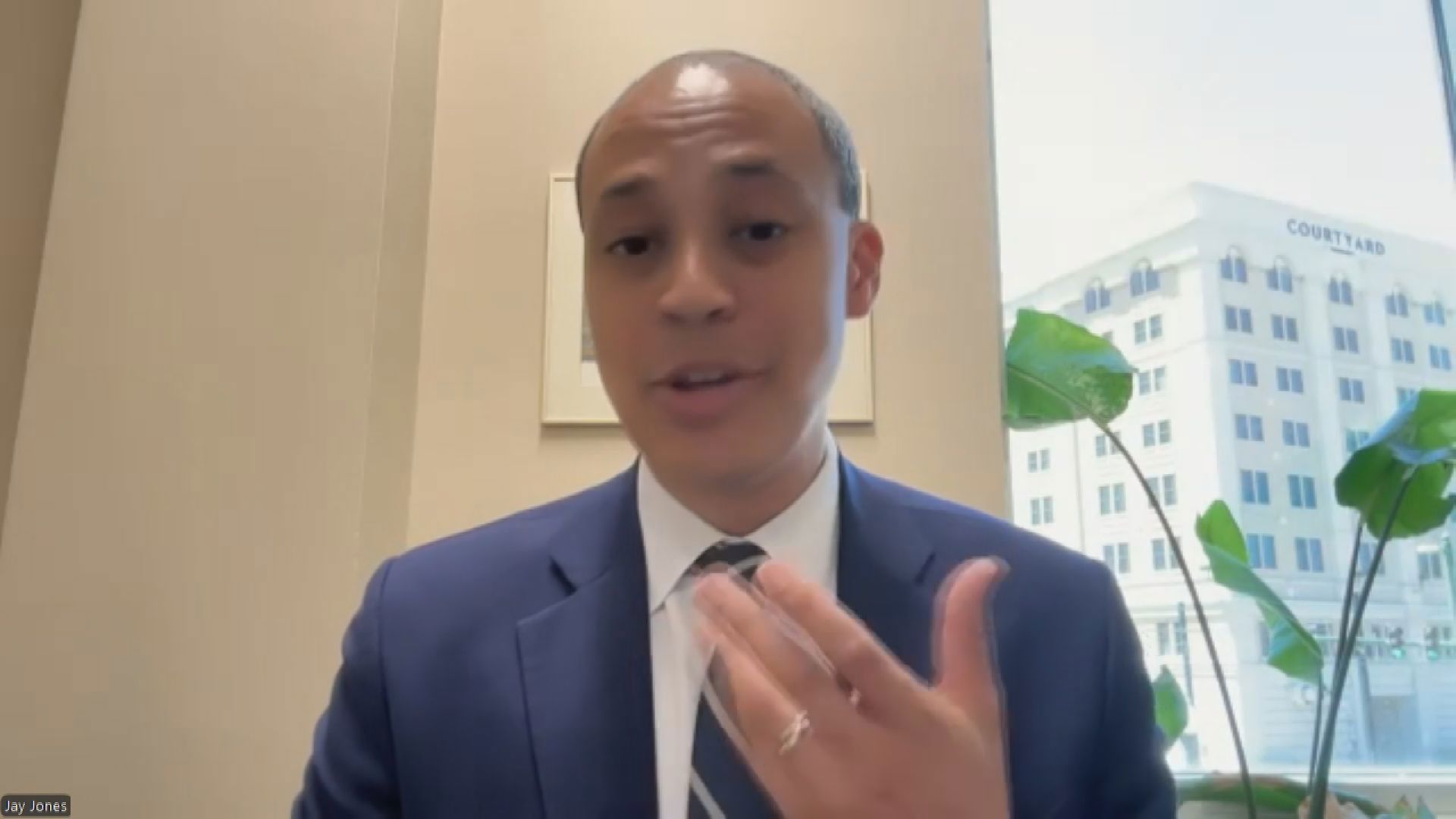 Jay Jones is running as the Democratic candidate in Virginia's attorney general race.