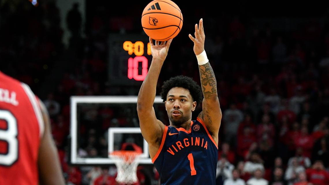 Thomas’ hot hand leads Virginia over Louisville