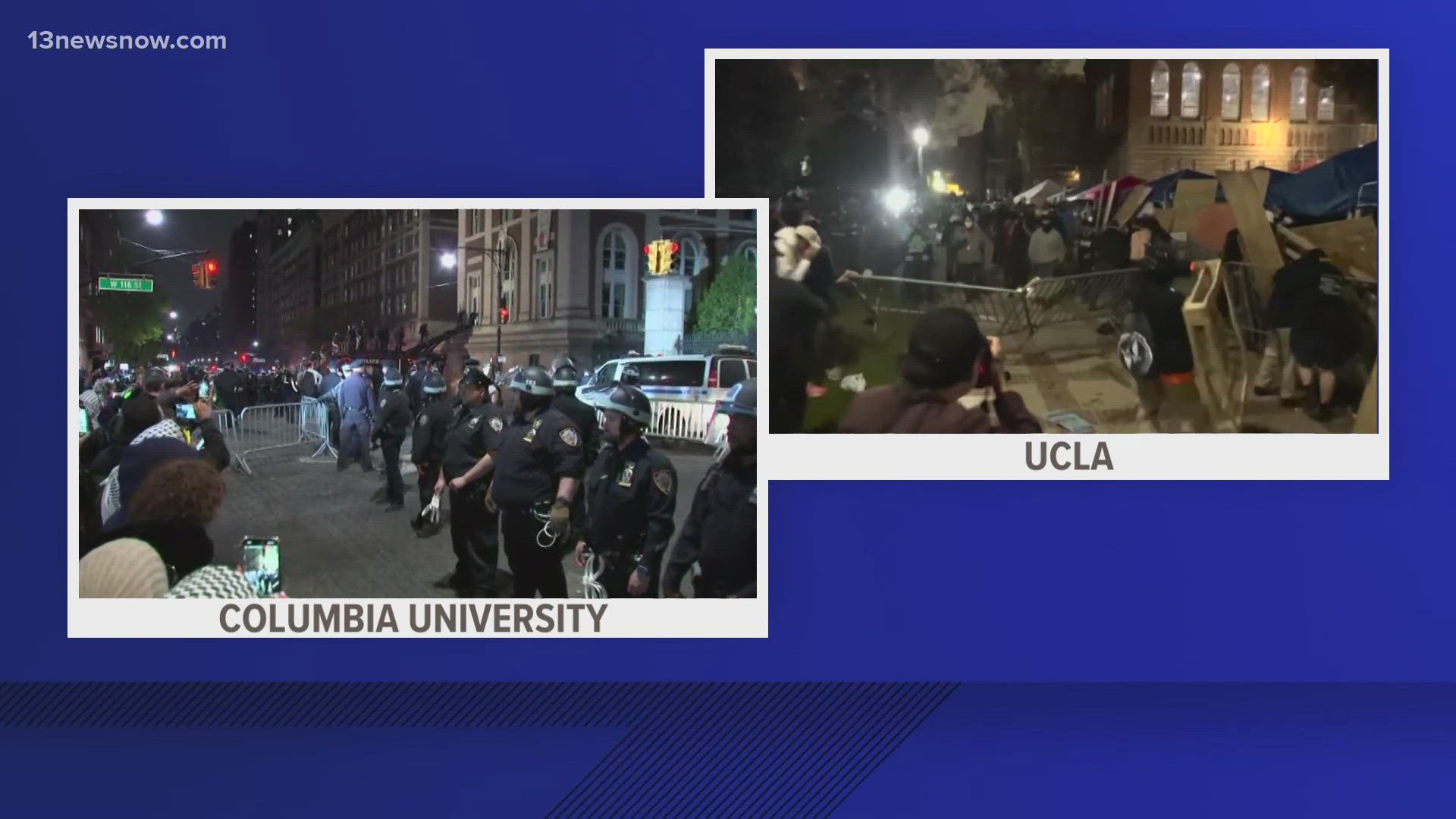 Protests at colleges across America continue to escalate.