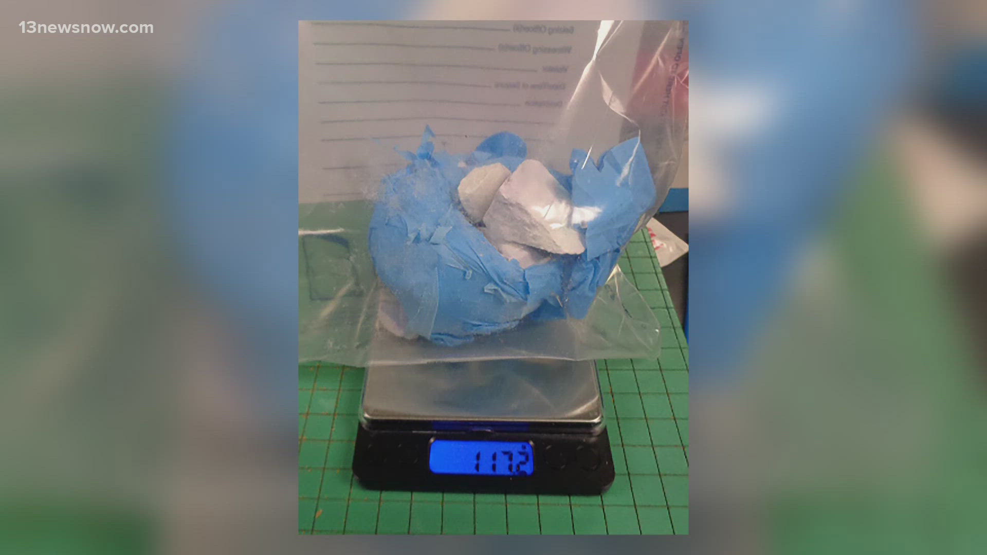 U.S. Customs and Border Protection officers in Norfolk seized fentanyl powder, after discovering it while inspecting cars. 