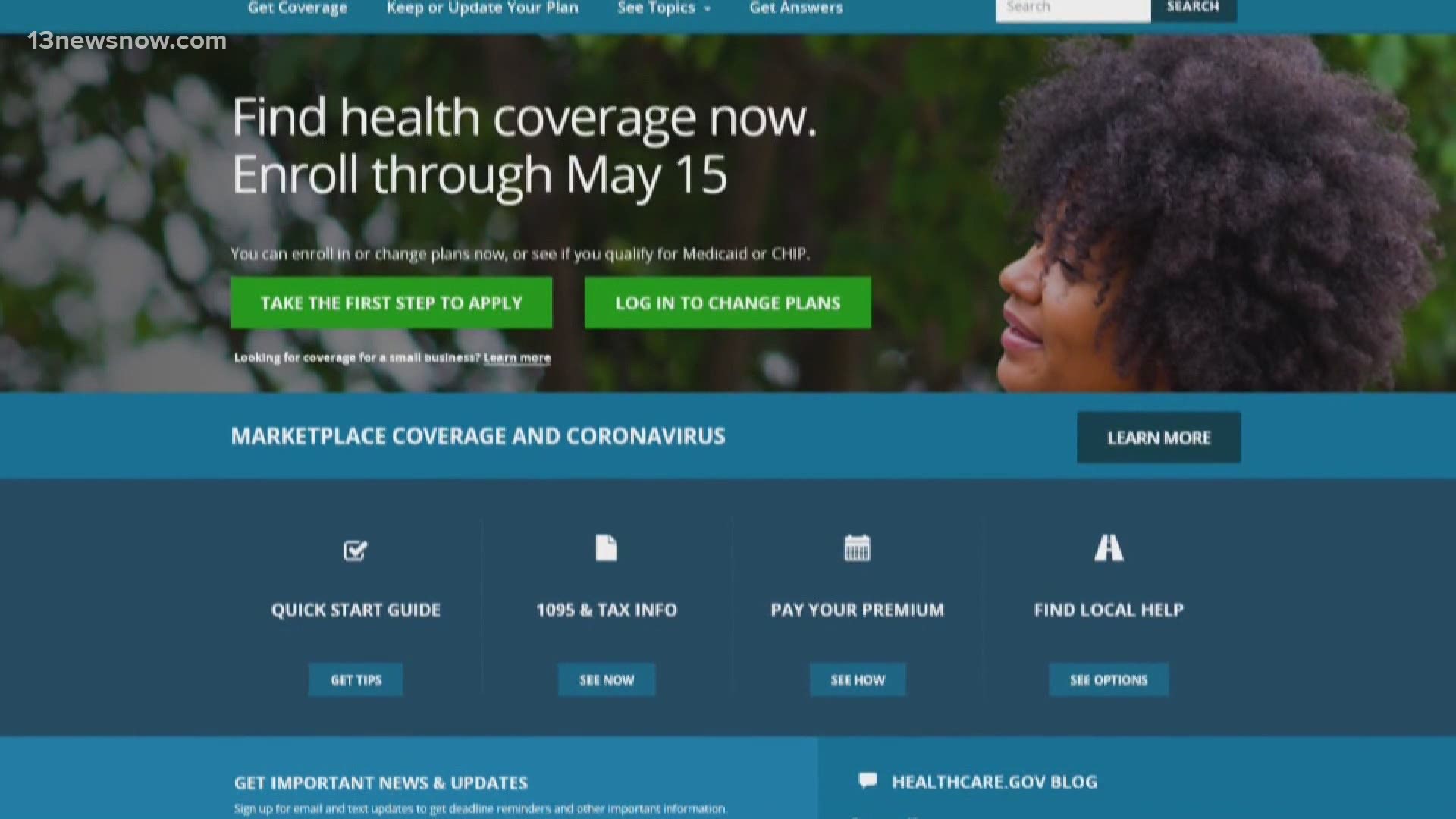 Open enrollment for insurance coverage under the Affordable Care Act began on Feb. 15. 13News Now Dana Smith breaks down what you need to know to sign up.