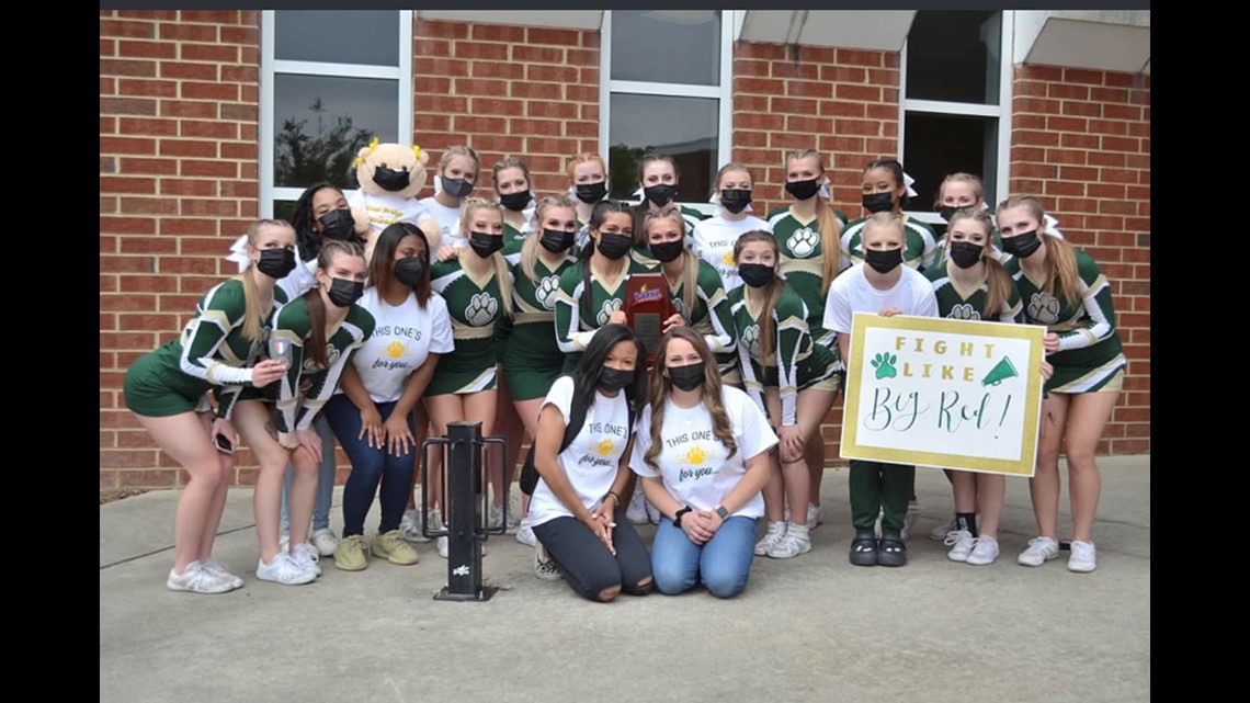 Great Bridge cheer squad wins state championship for "Big Red