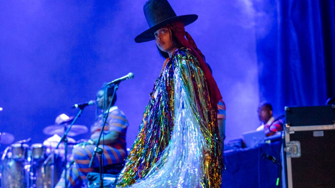 Erykah Badu, Jermaine Dupri, at Norfolk Scope's Cousinz Festival