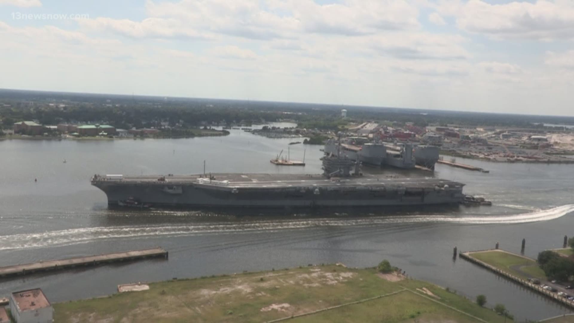 USS Harry S. Truman returned to sea to make some final preparations ahead of deployment. This comes after several months of maintenance.