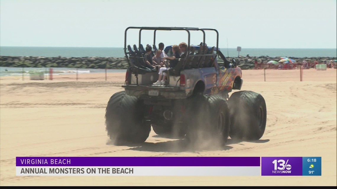 Day 2 Of The Annual Monsters On Beach At Oceanfront Day 2 Of The Annual Monsters On Beach At Oceanfront 13newsnow
