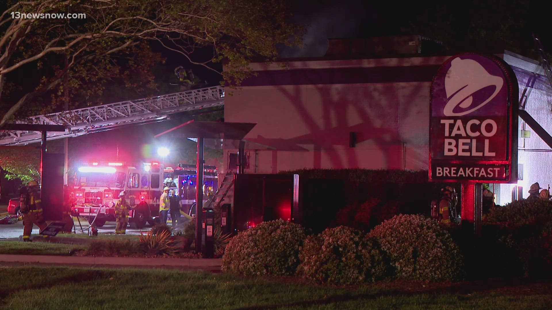 Norfolk Fire-Rescue crews tackled three fires in an hour, leaving no injuries reported.