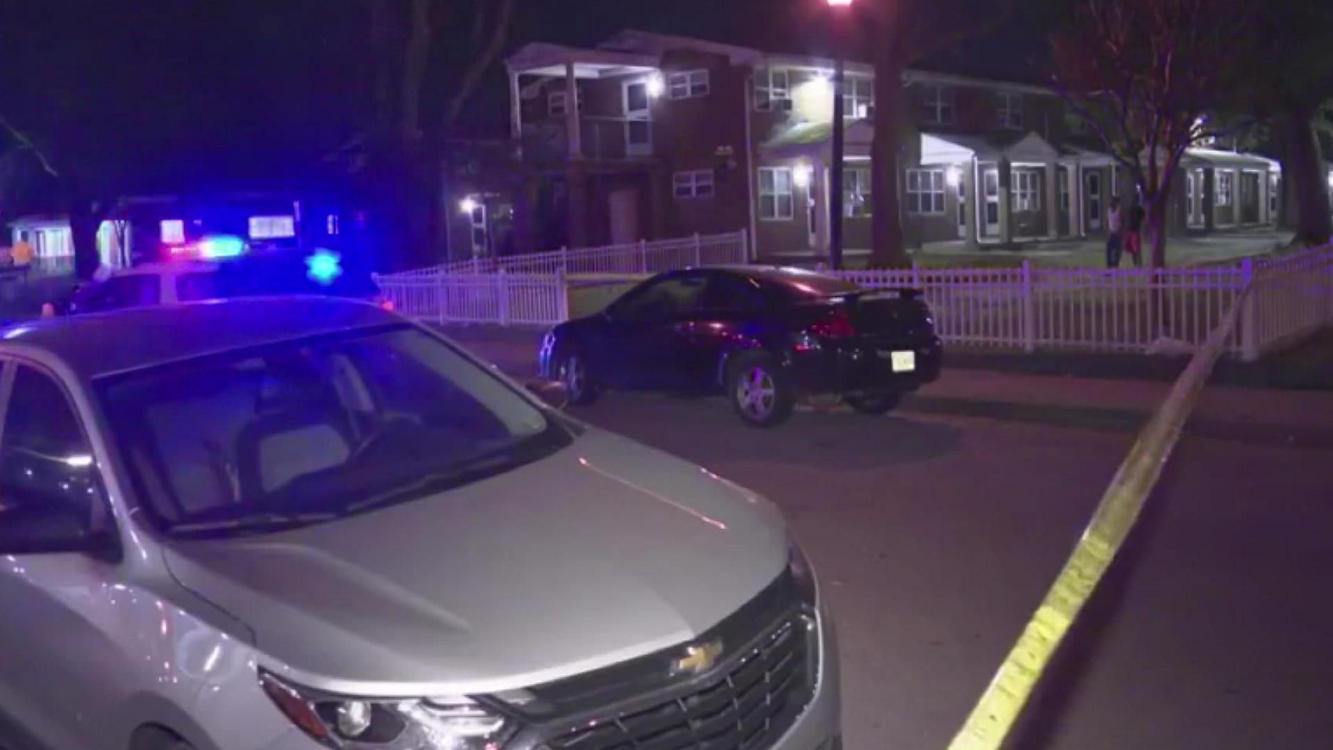 A 17-year-old boy was shot in the leg. Just over an hour later, officers found a 14-year-old who was shot in the leg and a woman who had been grazed by a bullet.