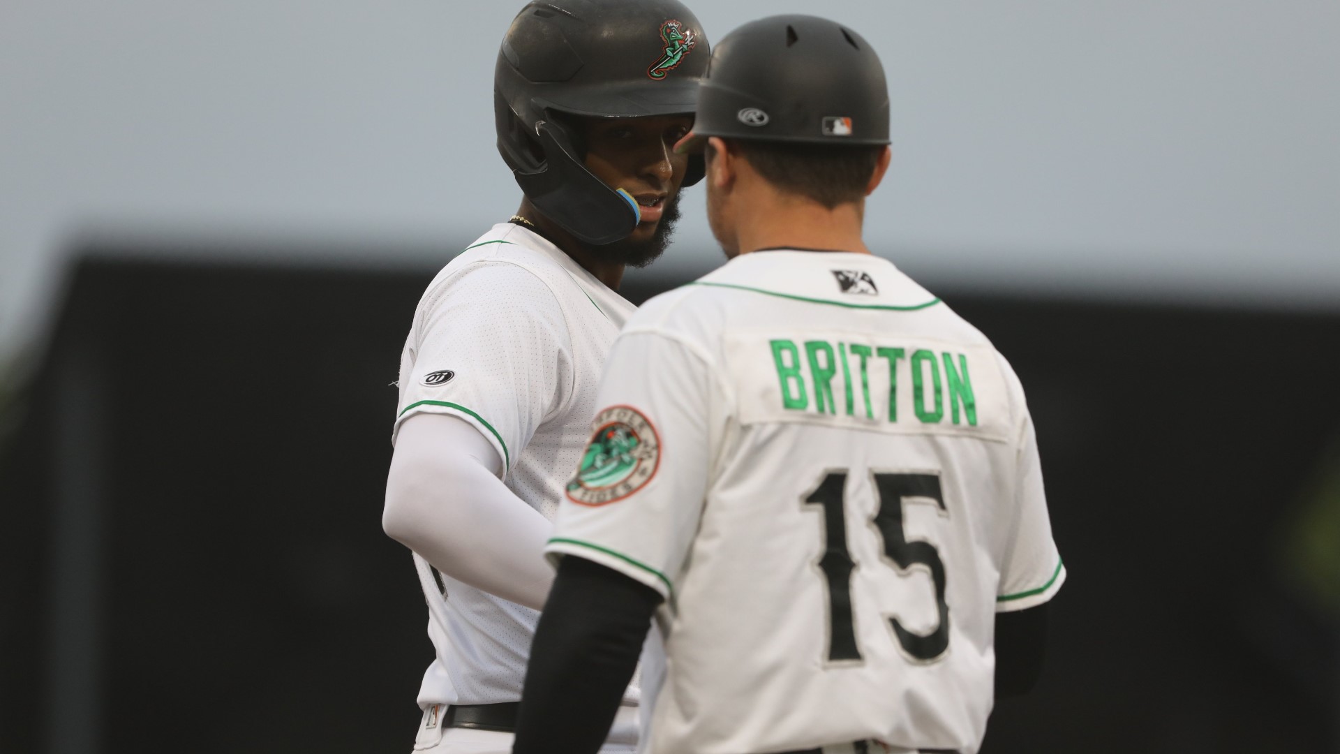 The bats would go silent in the following innings until Lewin Díaz put a jolt into one in the ninth to tie the game with a solo home run to right field.