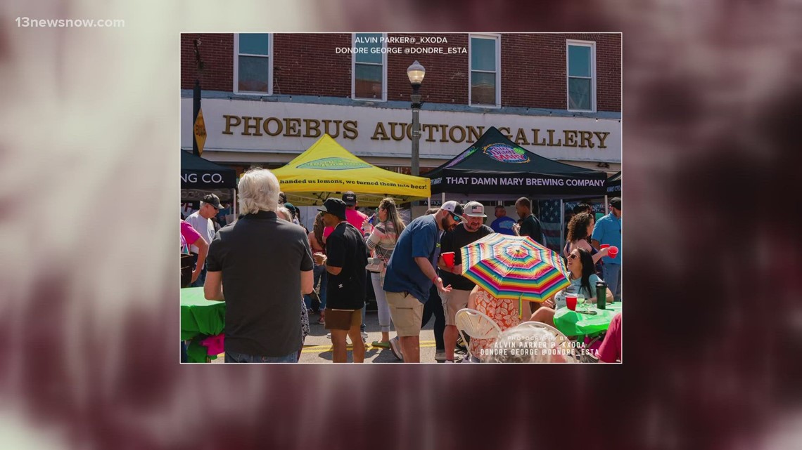 Hampton block party, street festival to celebrate Harrison Phoebus Day