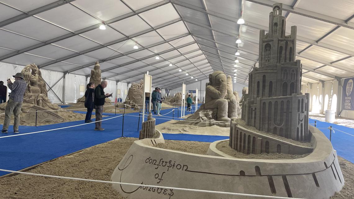 Neptune Sand Sculpting Competition is back in Virginia Beach