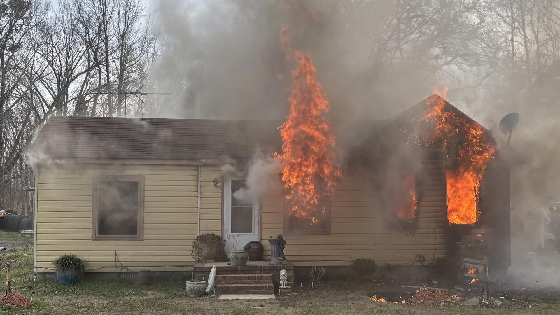 3 people displaced in Chesapeake house fire | 13newsnow.com