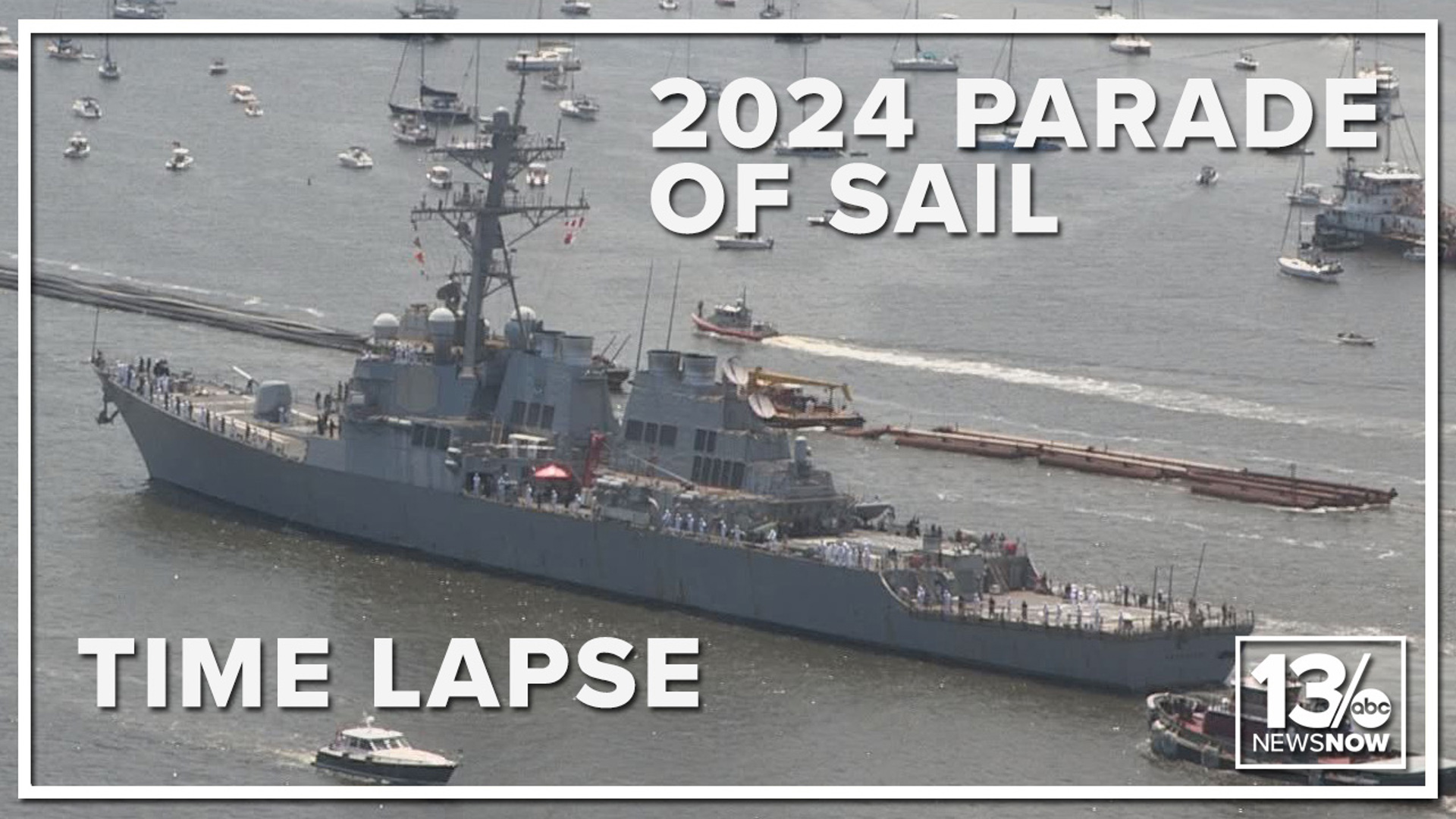 A speedy look at the ships participating in the 2024 Harborfest Parade of Sail! This time-lapse is sped up by 1733%.