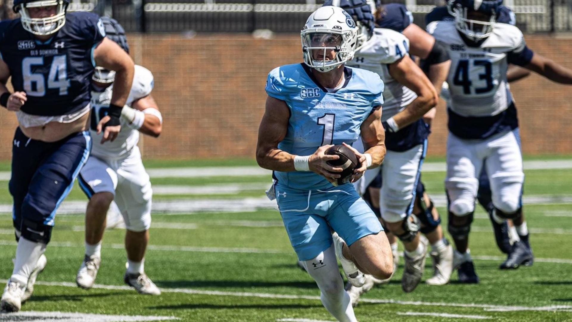 For the first time in years, ODU hosted a post-game Fan Field Day at S.B. Ballard Stadium—and it was a success.