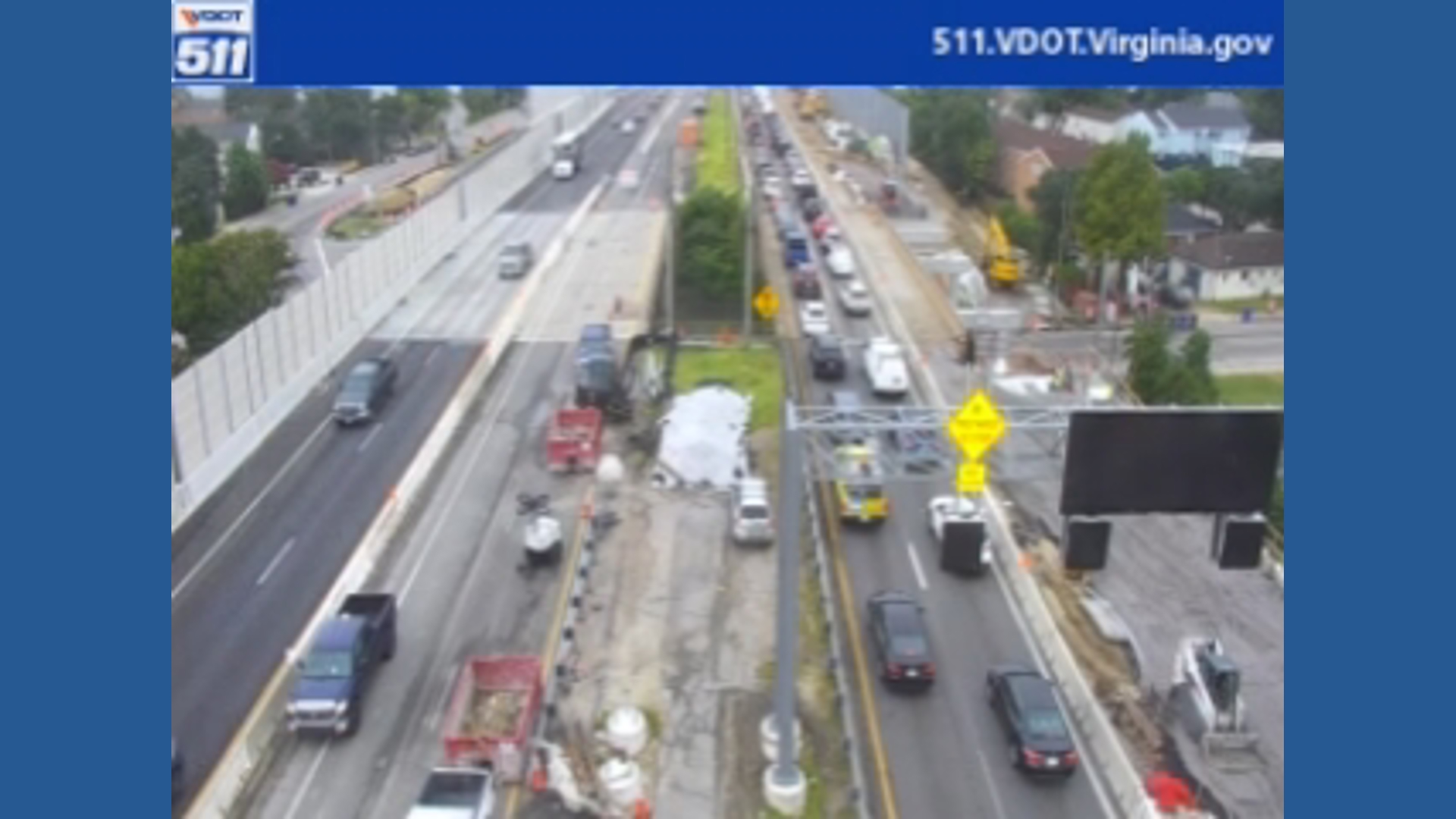 Westbound lanes reopen after crash near HRBT in Norfolk | 13newsnow.com
