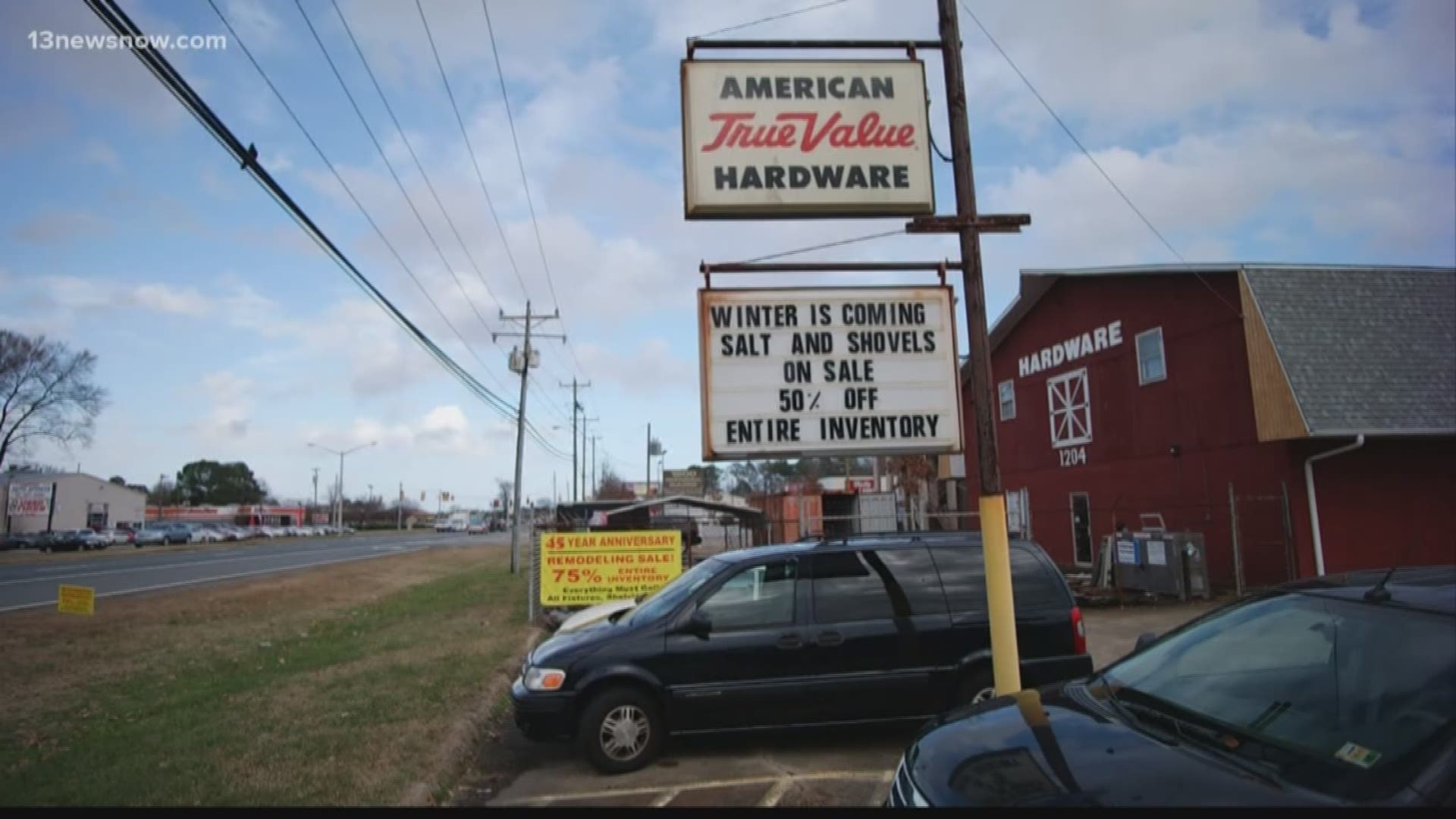 American True Value Hardware Store, a mom-and-pop shop, in Chesapeake is closing on December 31, but this is different than any other hardware store.