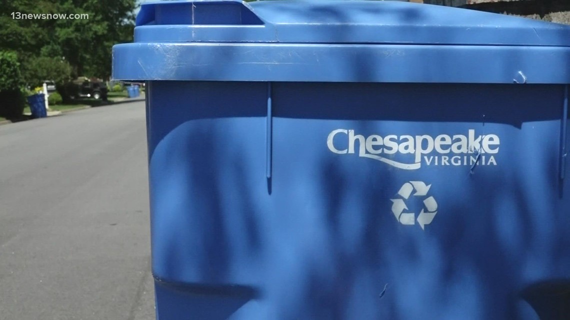 Chesapeake residents frustrated over recycling delays