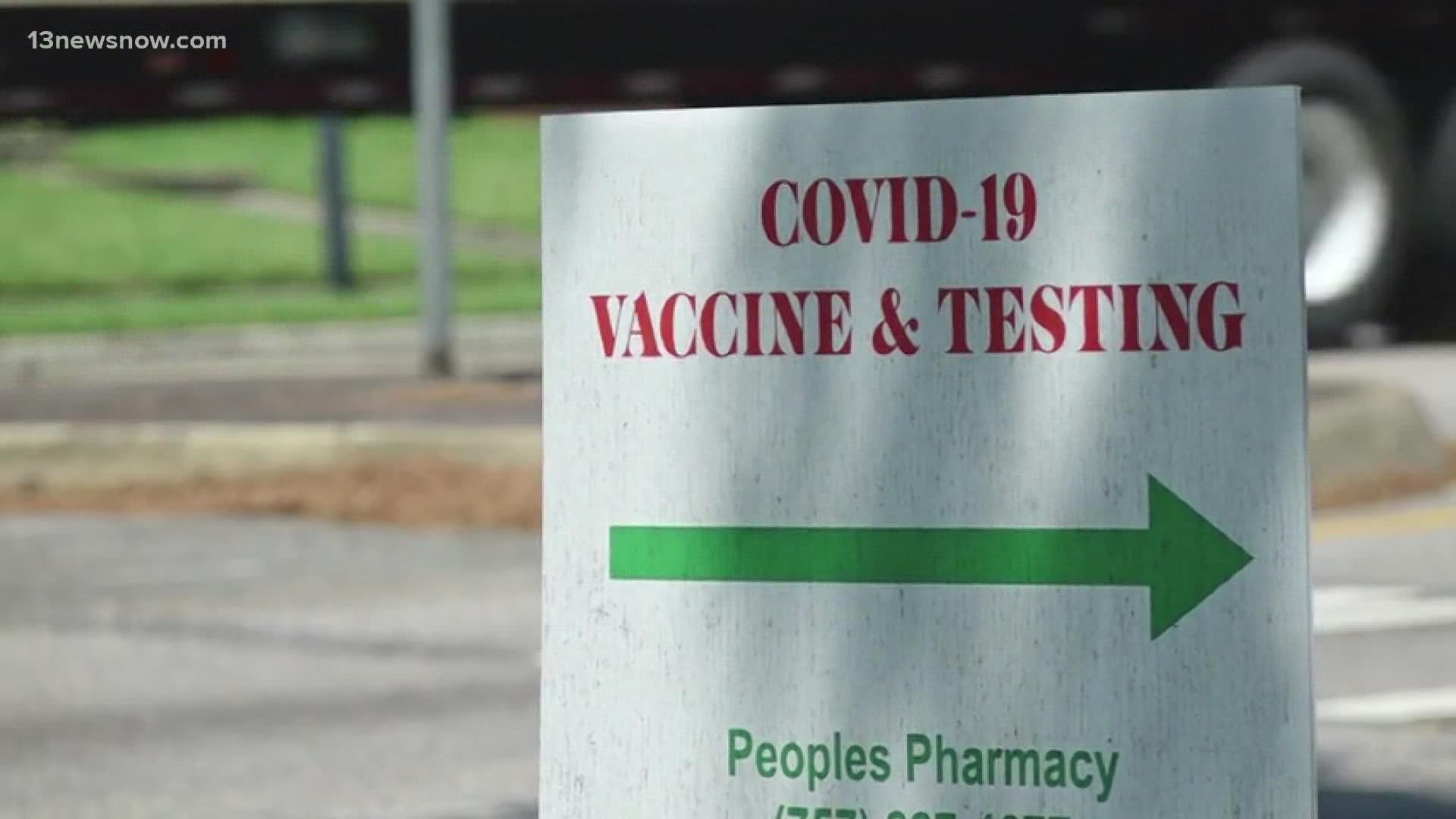 More and more people are looking to get tested for COVID-19 as the Delta variant makes its way through Hampton Roads.