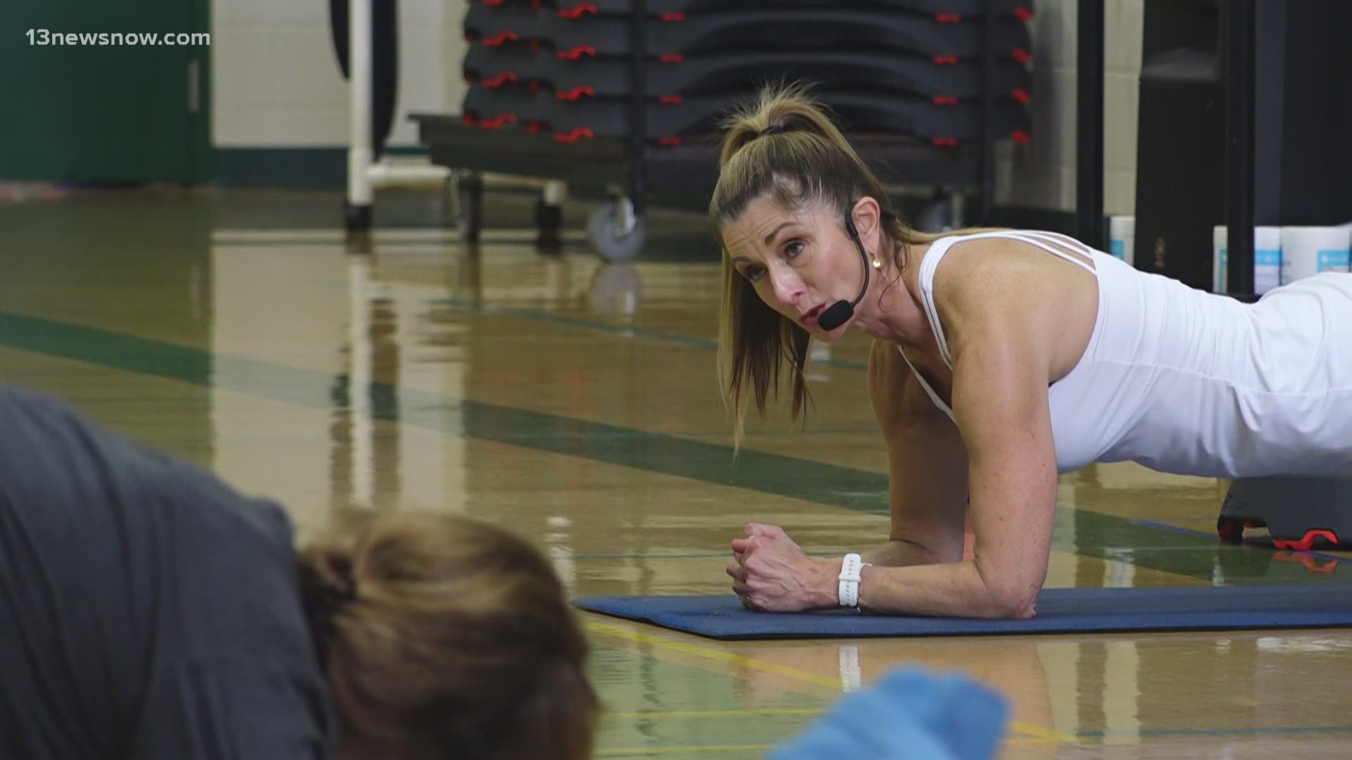13News Now Ali Weatherton stopped by a recreation center to see how workout instructors are motivating people to keep their workout resolutions during COVID-19.