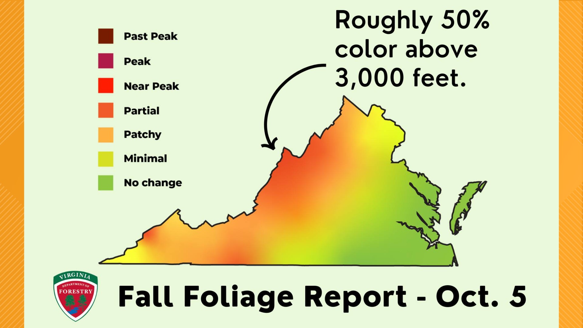 Virginia Dept Of Forestry Monitors Fall Colors 9990