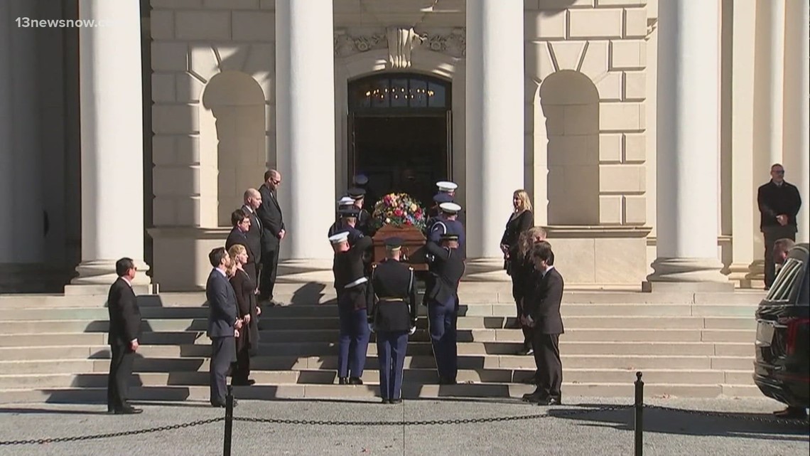 Funeral procession for former first lady Rosalyn Carter