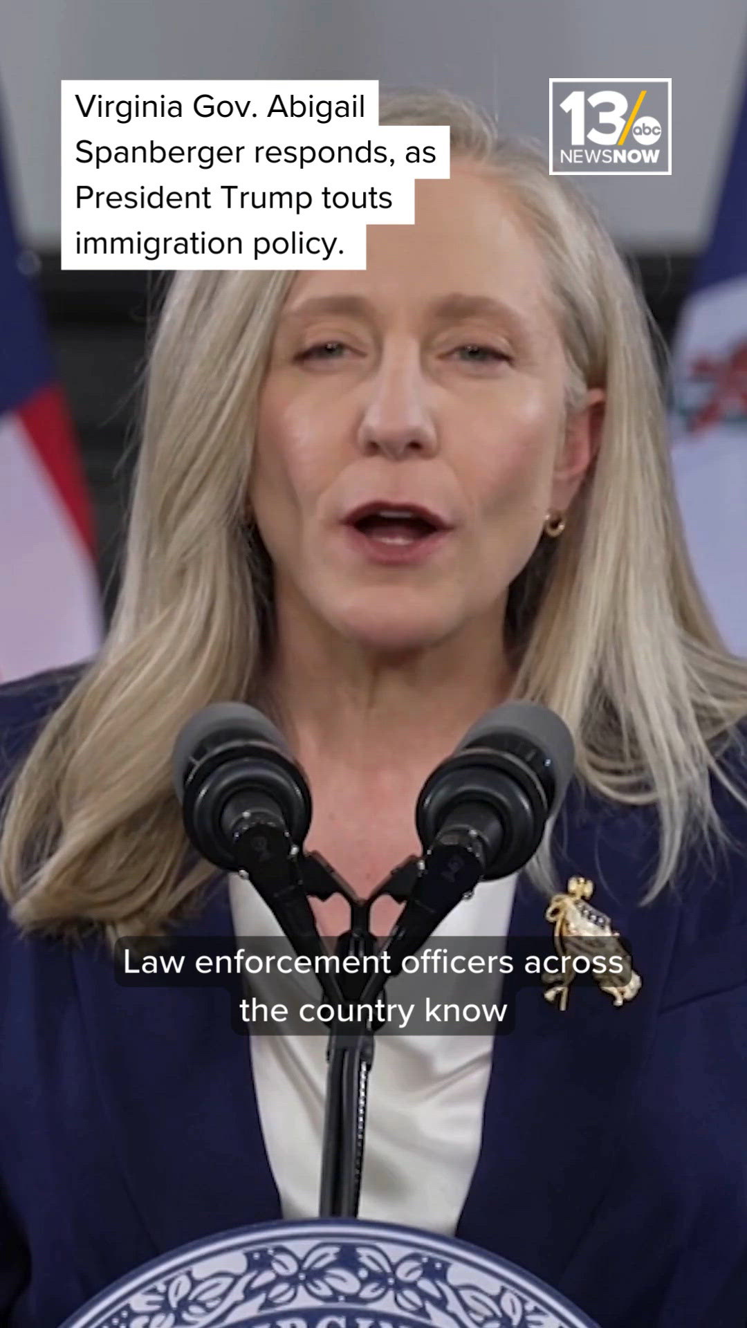 Virginia Gov Abigail Spanberger slams Trump Administration's ...