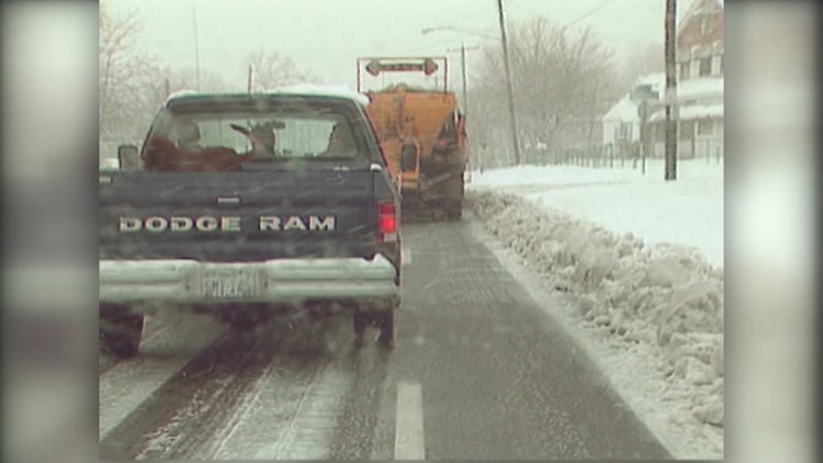 13News Now Vault: Treating roads for snow and ice have changed over the years