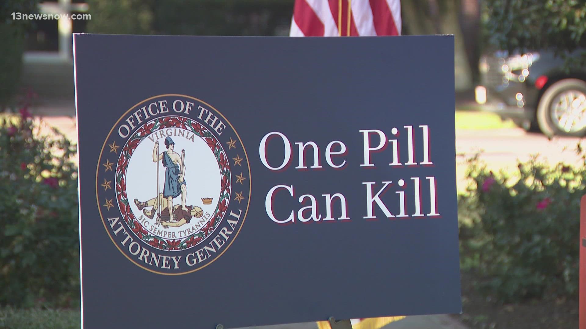 Attorney General Jason Miyares says his office is fighting the opioid epidemic through prevention, prosecution, and recovery.