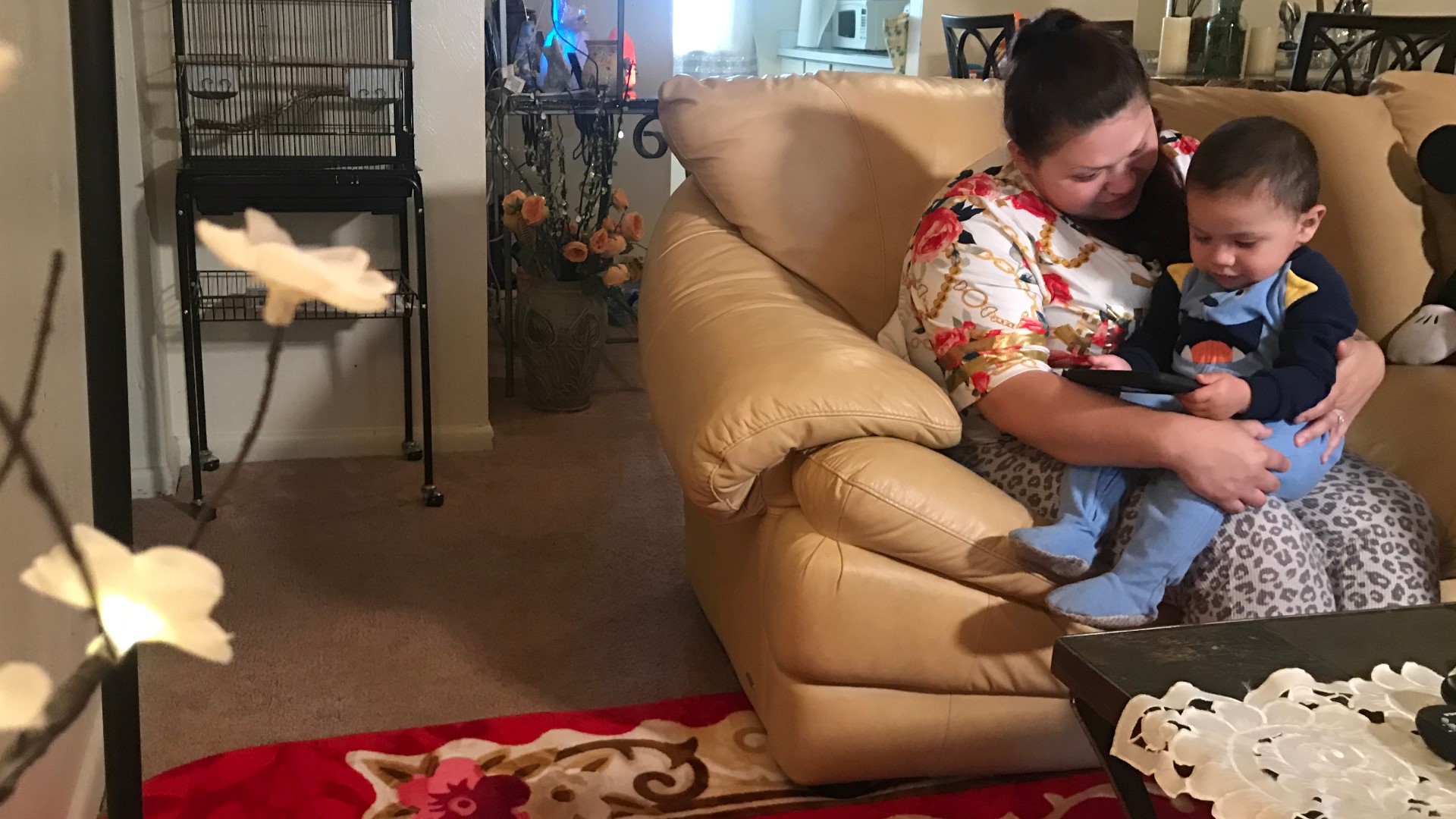 She's pregnant, on bed rest, and at risk of a miscarriage after that