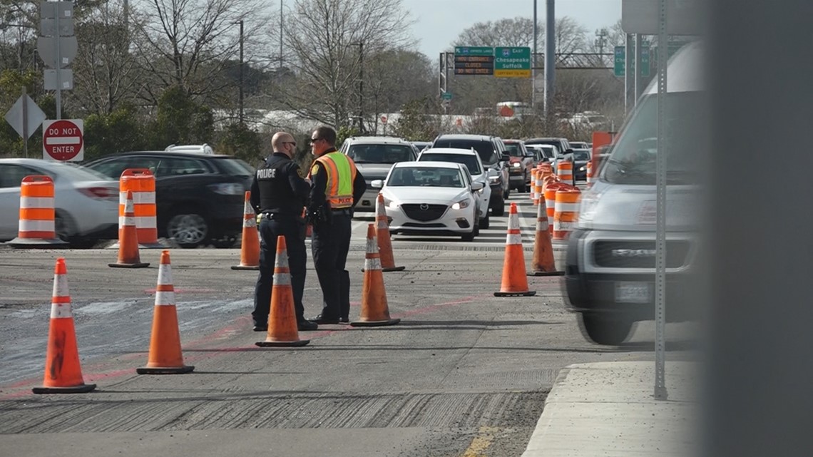 New traffic pattern at I-264 East and Newtown Road - Vimarsana News
